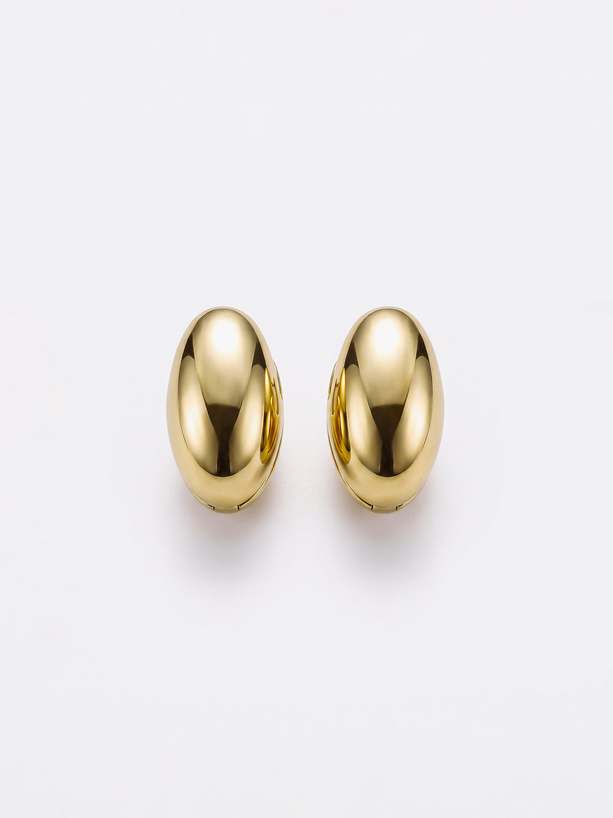 Egg Earrings Gold