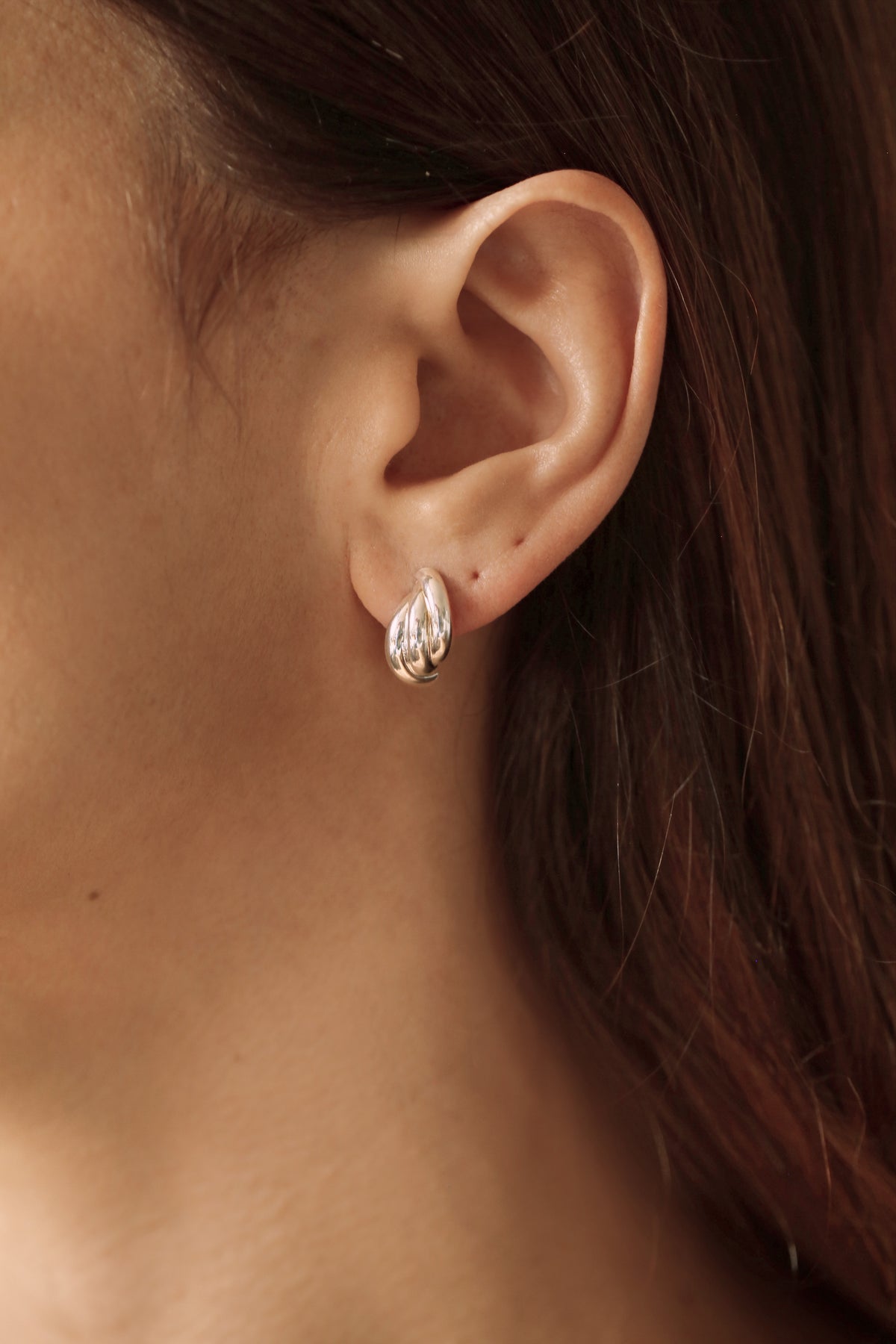 Wing Earrings Sterling Silver