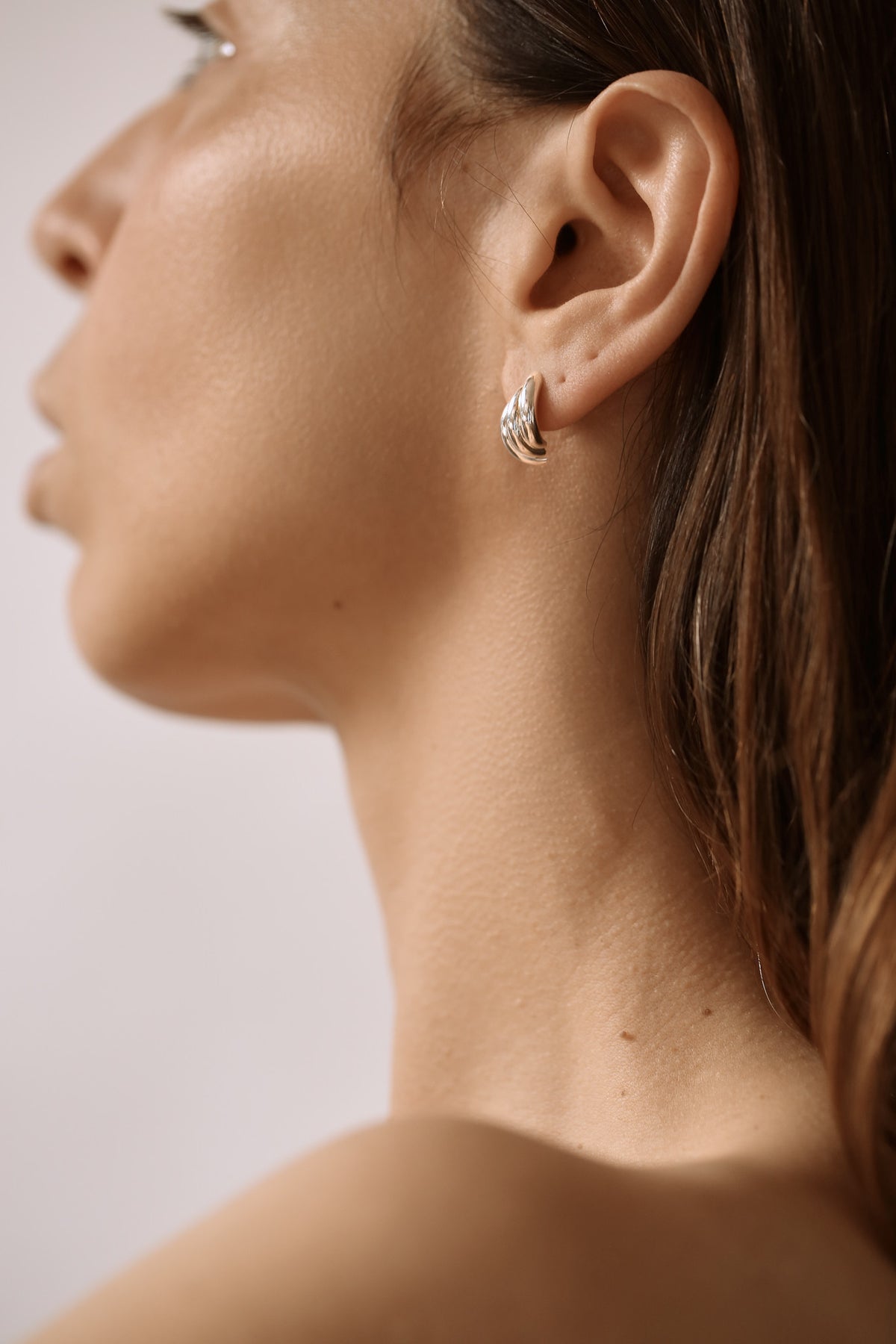 Wing Earrings Sterling Silver