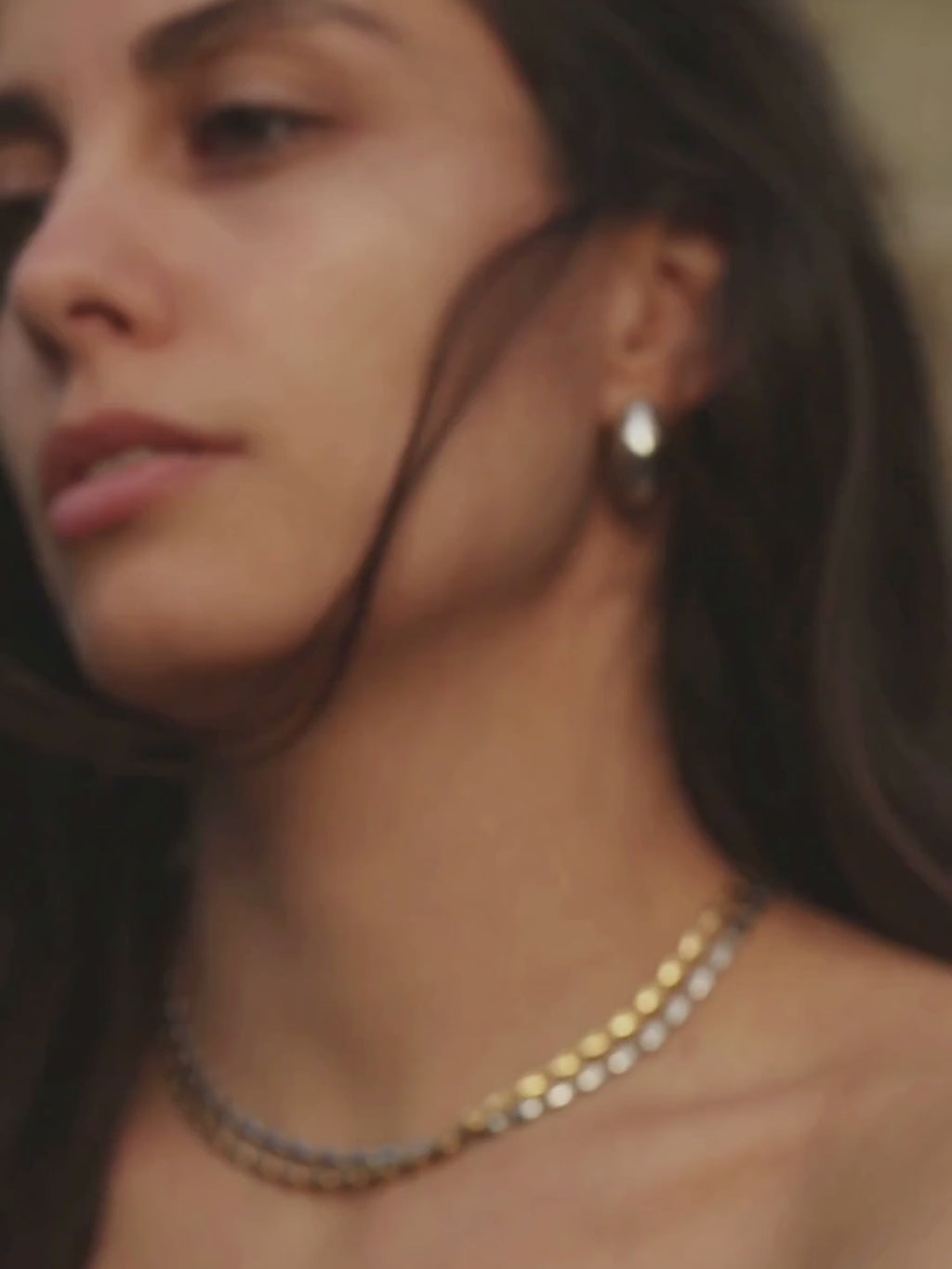 Egg Earrings Gold